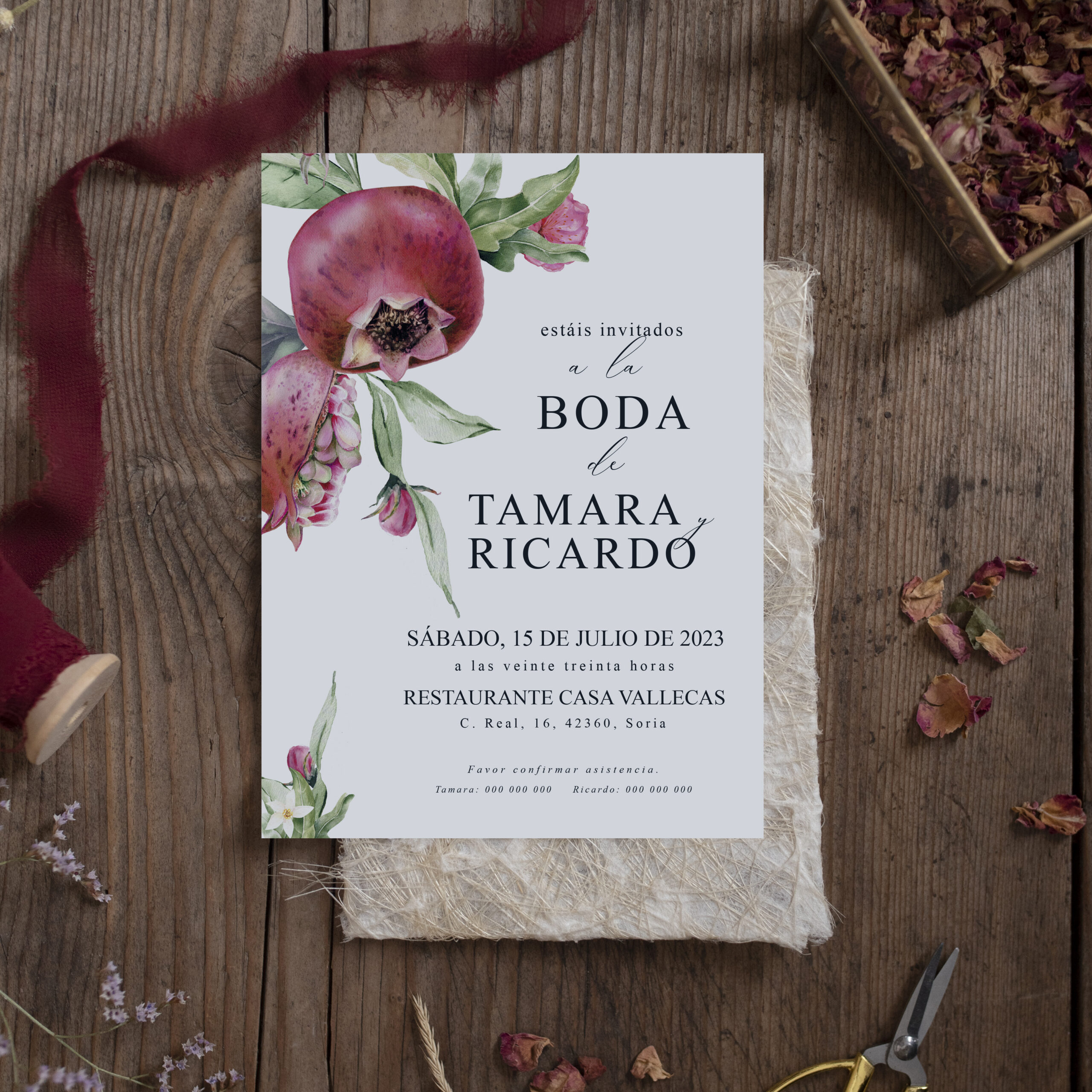 Sweet granada 1 Sweet granada: invitación de boda con sabor andaluz
